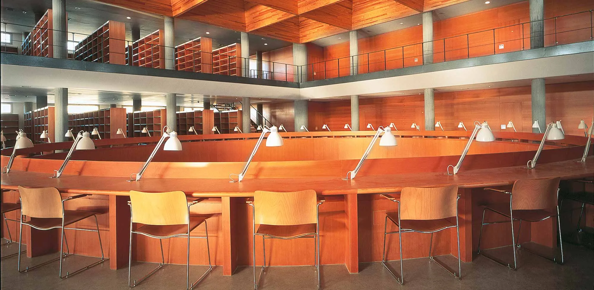 40/4 chairs Biblioteca Central de la UNED, Madrid Spain