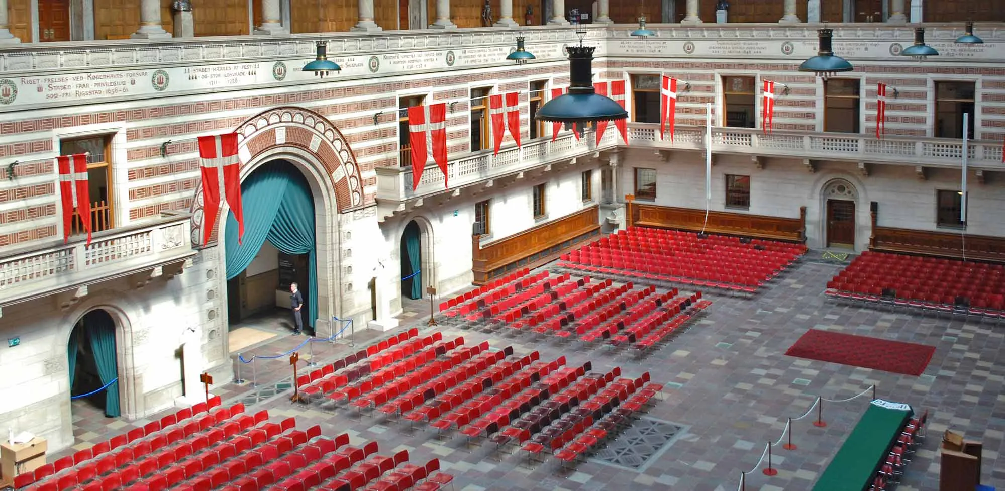 40/4 chairs Copenhagen City Hall, Denmark