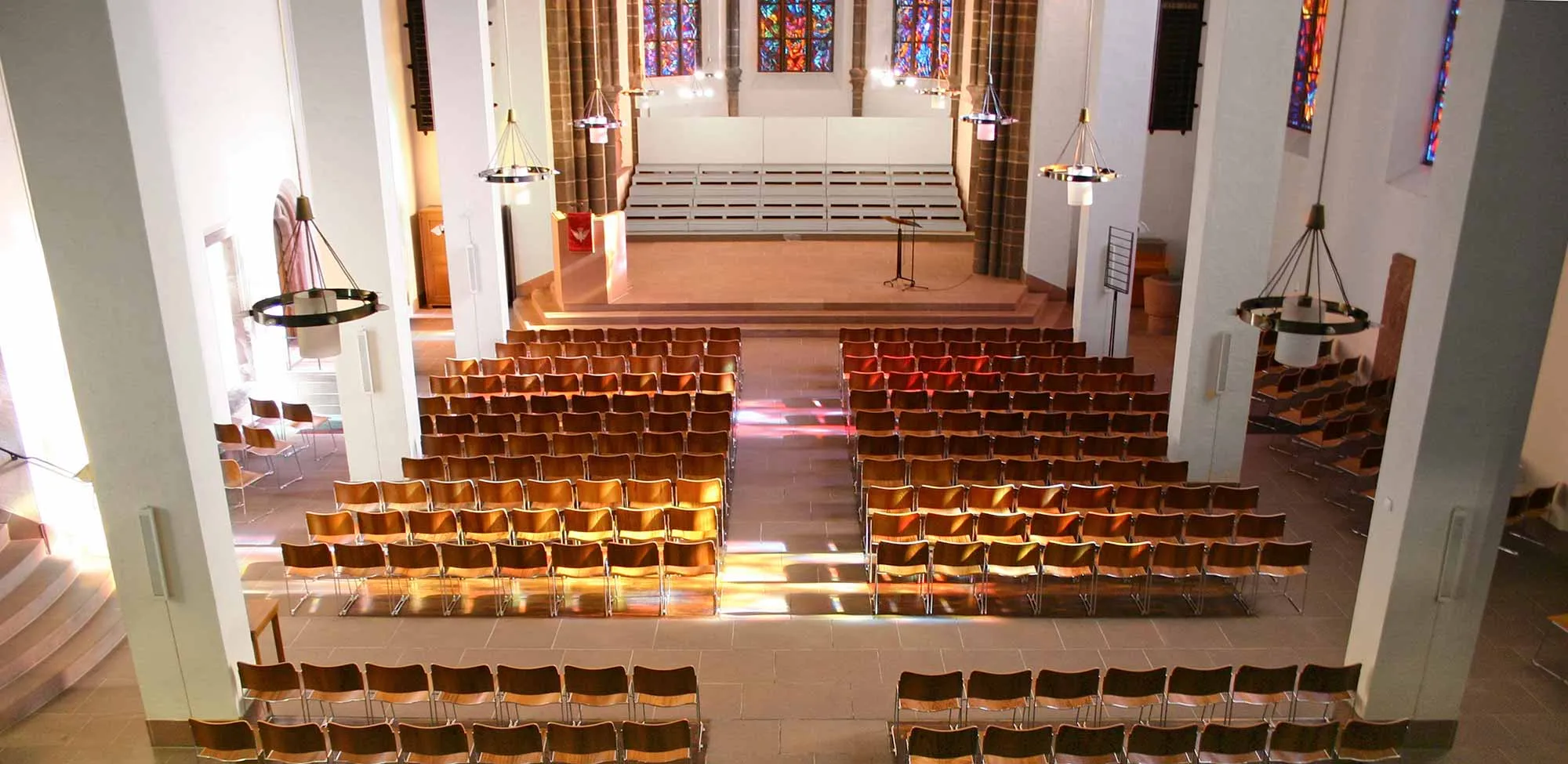 40/4 chairs Dominikanerkloster, Frankfurt am Main Germany