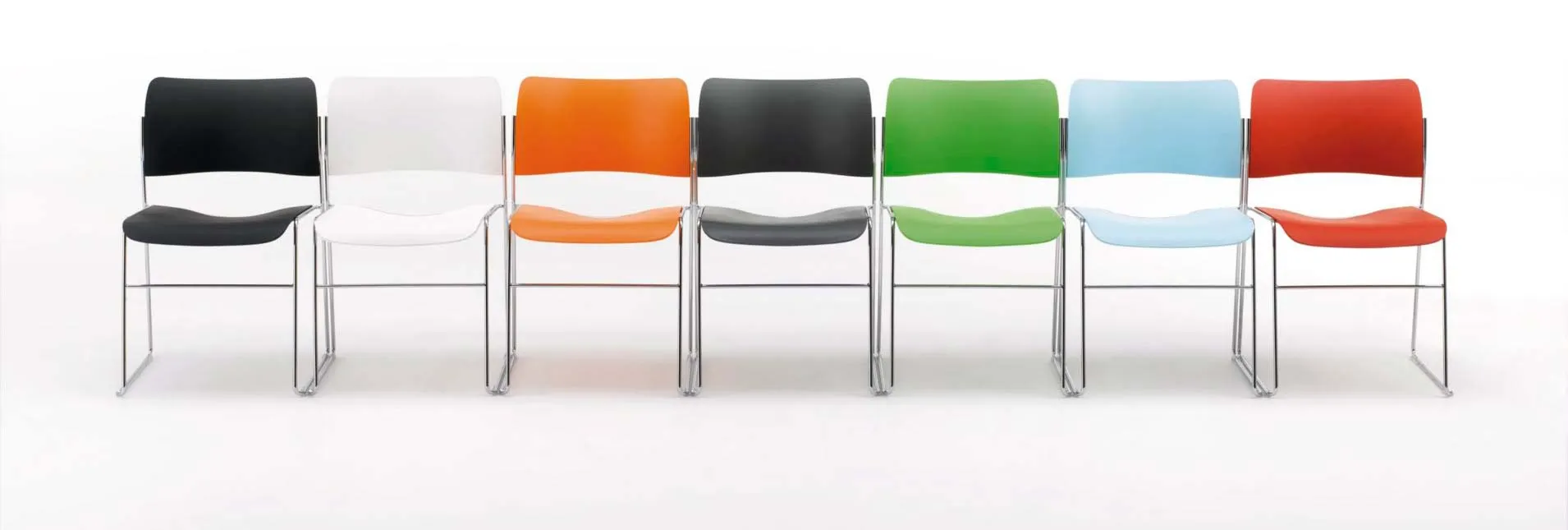 40/4 chairs bright colors