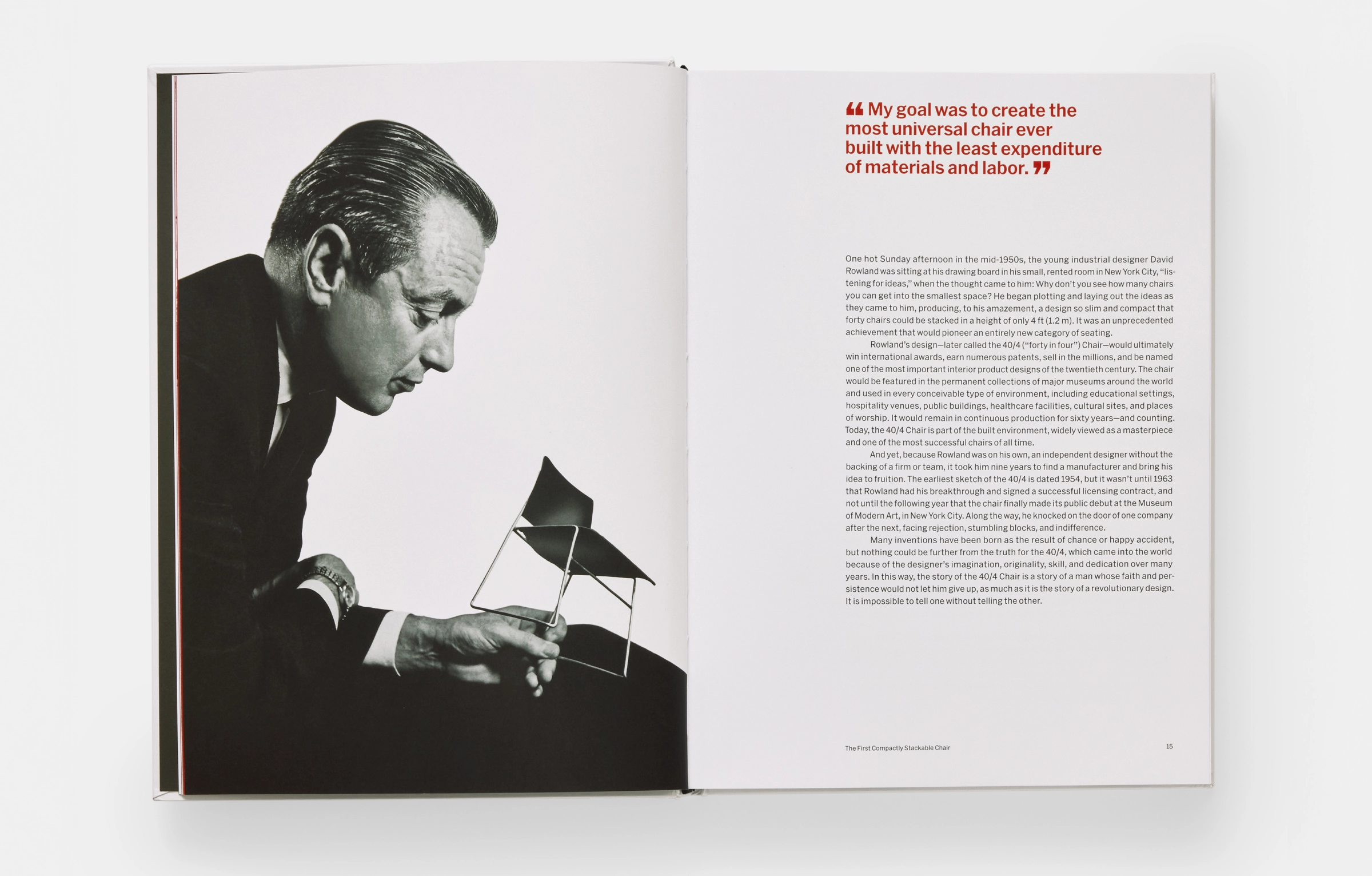 David Rowland - 40/4 Chair Book