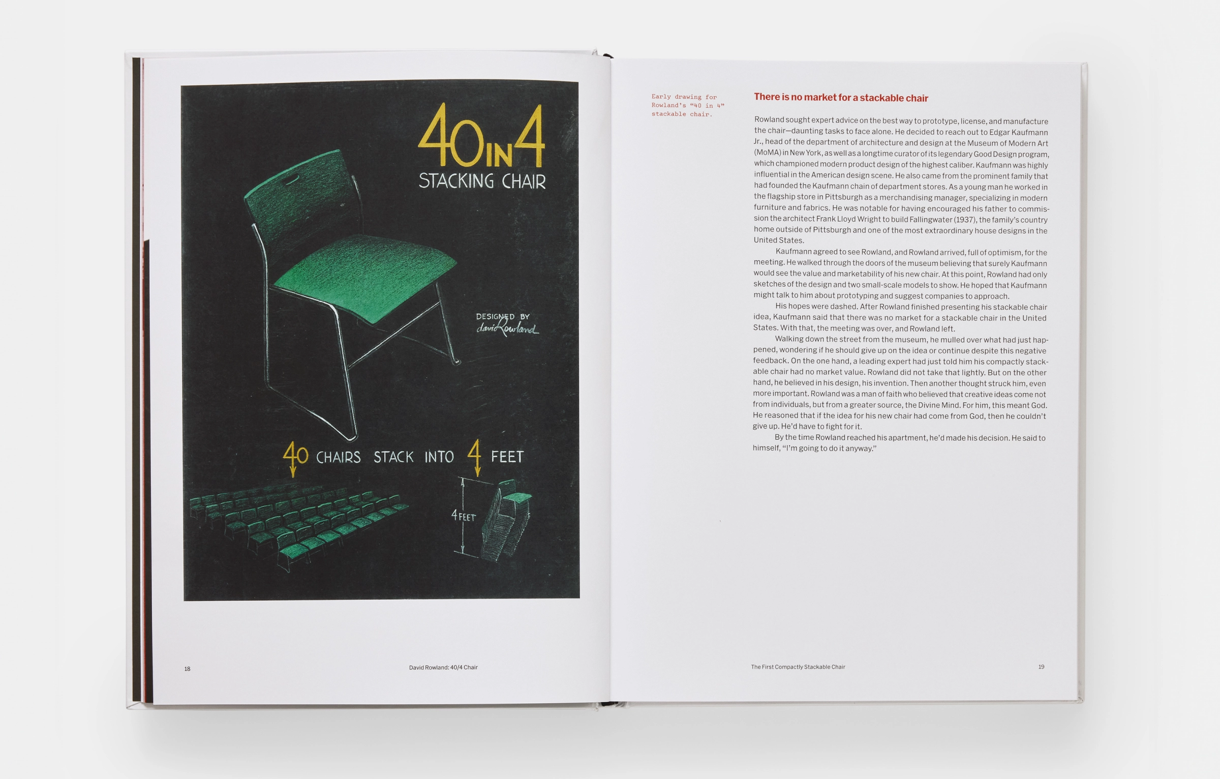 David Rowland - 40/4 Chair Book