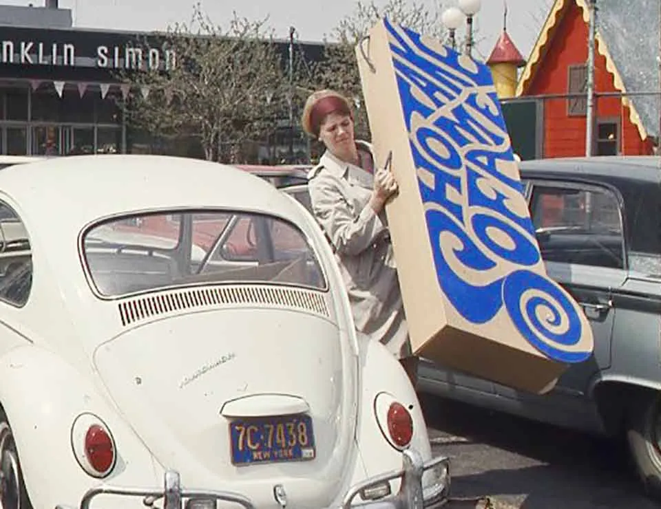 David Rowland 1966 take home sofa car