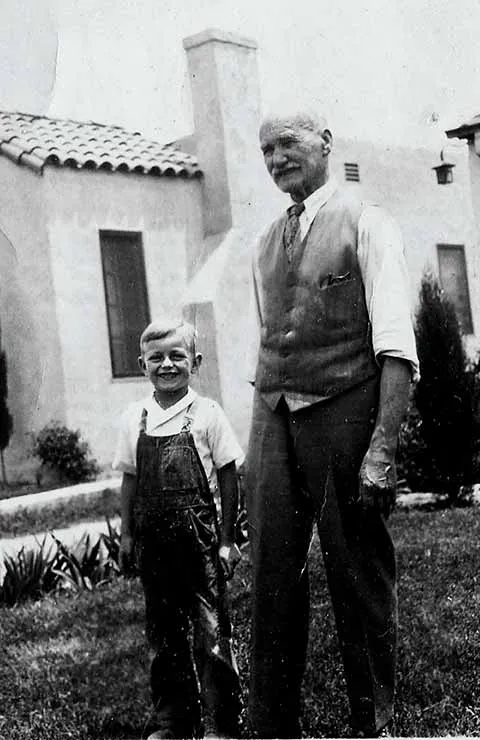 David Rowland Life 1929-1934 grandfather