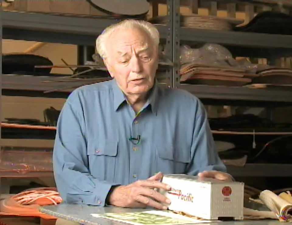 David Rowland Life 2005 holding container