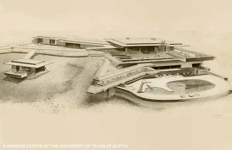 David Rowland 1953-1955 Norman Bel Geddes rendering 1