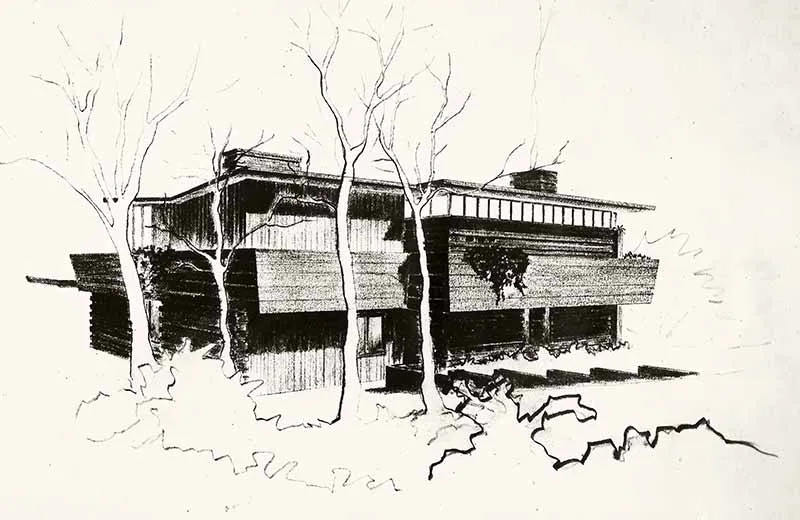 David Rowland 1954 Cohen House back