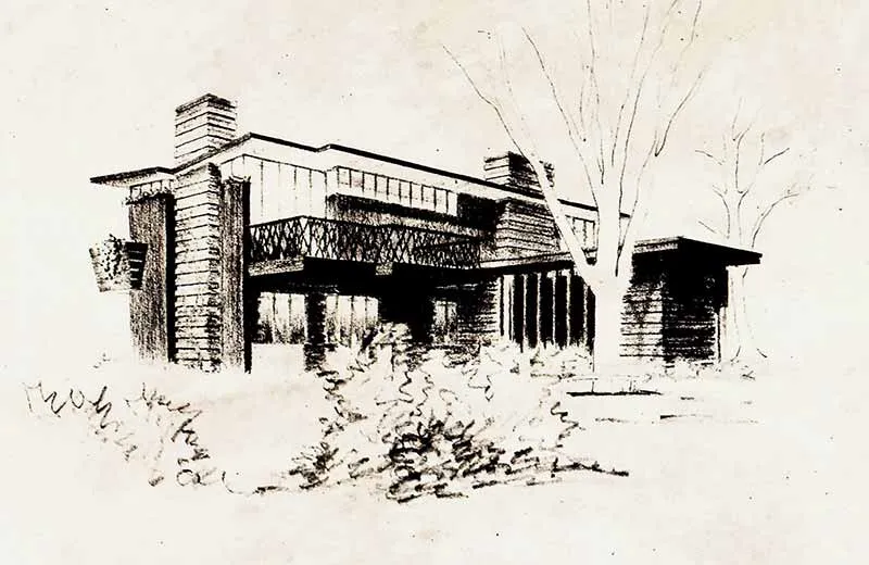 David Rowland 1954 Cohen House front