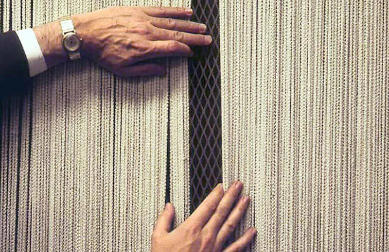 David Rowland 1956 museum wall mesh