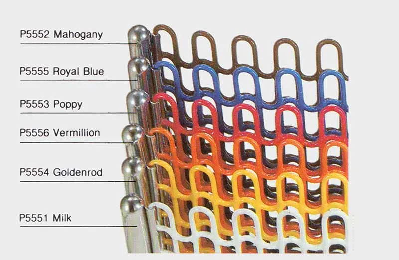 David Rowland 1973 Soflex colors