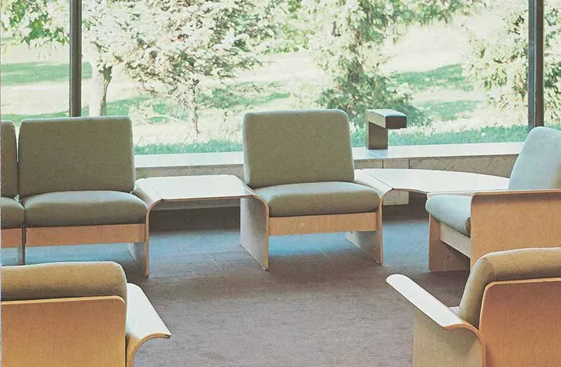 David Rowland 1982 Modulus Seating room 2