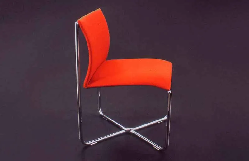 David Rowland 1984 Billow Chair side